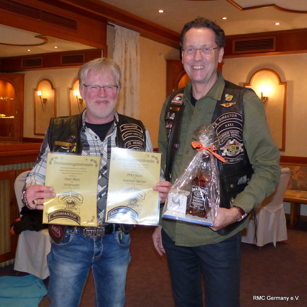 RMC Chapterabend Februar